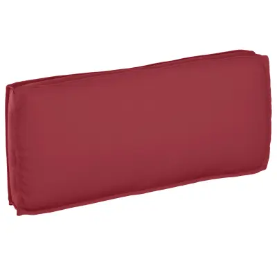vidaXL Blazina za palete za sedež / naslon Wine Red 120x50x12 cm Oxford tkanina