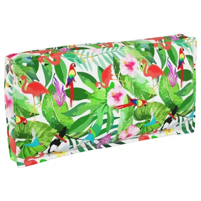 vidaXL Blazina za palete za sedež/naslonjalo Tropska džungla 120x60x12 cm Oxford tkanina