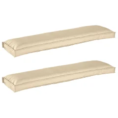 vidaXL Blazine za palete za klop 2 kosa Bež 150x40x8 cm Oxford tkanina