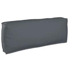 vidaXL Blazina za naslon Antracit 120x40x12 cm Oxford tkanina