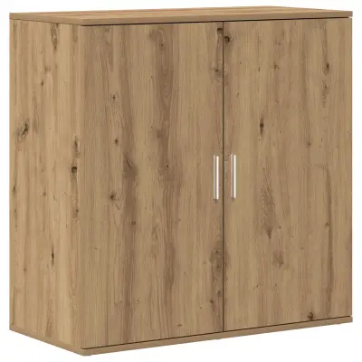 vidaXL Stranska omara Artisanal hrast 79x38x80 cm Inženirski les