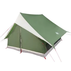 vidaXL Kamping šotor A-Frame 5 oseb Zelen Vodoodporen
