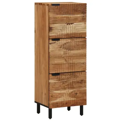 vidaXL Visoki omarica 40x33x110 cm Trden akacijev les