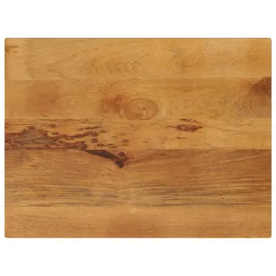 vidaXL Mizna plošča 90x50x3,8 cm pravokotna trden mangov les