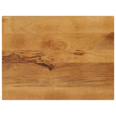 vidaXL Mizna plošča 70x60x3,8 cm pravokotna trden mangov les