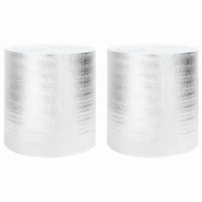 vidaXL Reflektorski radiator 2 kosa 0,5x25 m