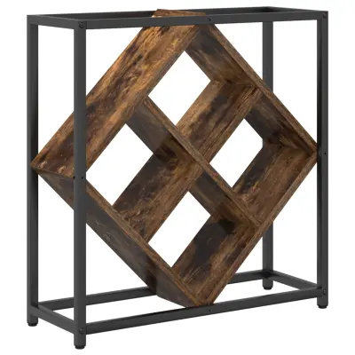 vidaXL Stojalo za vino Dimenzije 51x18x52,5 cm Izdelano iz lesa