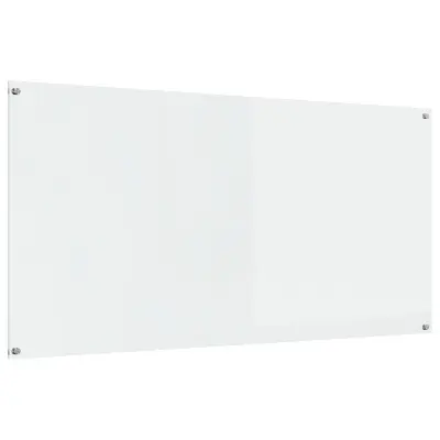 vidaXL Kuhinjski backsplash Prosojen 120x60x0,6 cm Iz temperiranega stekla