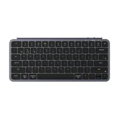 Keychron B1 Pro Ultra-Slim Wireless Keyboard, Nizkoprofilna brezžična tipkovnica Vesoljsko siva
