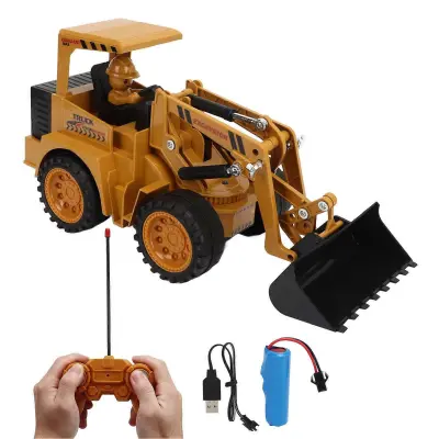 Gradbeni tovornjak Igrača 1:18 simuliran brezžični daljinski upravljalnik Električni bager Tovornjak Igrača za otroke