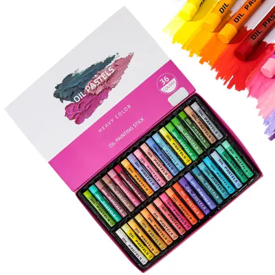 36-barvni nestrupeni komplet oljnih pastelov