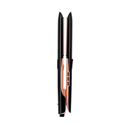 500°F profesionalni likalnik za lase, 30s Fast Heat Ceramic Flat Iron 2-in-1