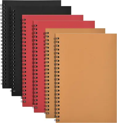 Paket 6 spiralnih zvezkov A5 (8