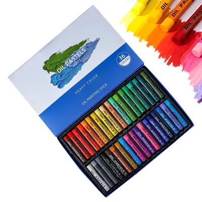 36-barvni nestrupeni komplet oljnih pastelov