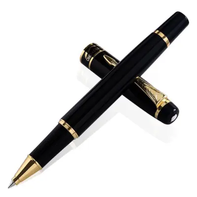 Eleganten komplet črnih peres s podpisom (0
