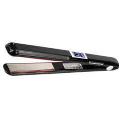 Titanium Flat Iron - likalnik za lase z dvojno napetostjo, takojšnje gladke lase