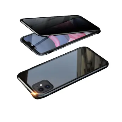 Magnetni ovitek za iPhone serije 16 Black  iPhone 16 Plus