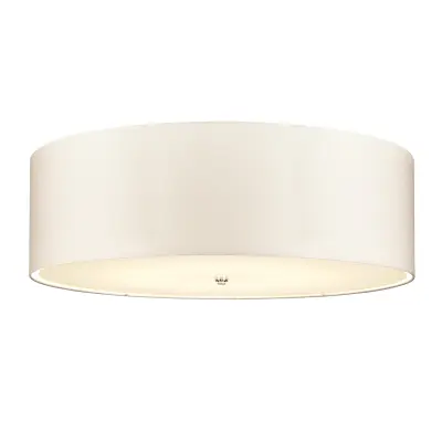 Elstead Lightbox Stropna svetilka Fletcher 34" s poliranim kromiranim koničastim delom