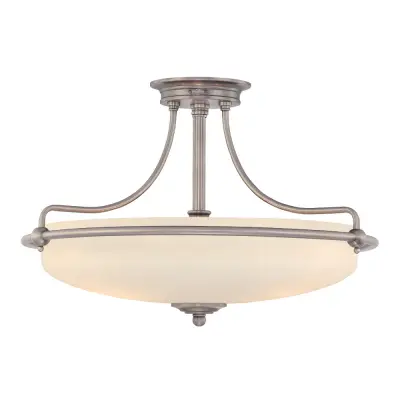 Elstead Griffin Stropna svetilka s 4 lučmi, polirano kromirano, E27