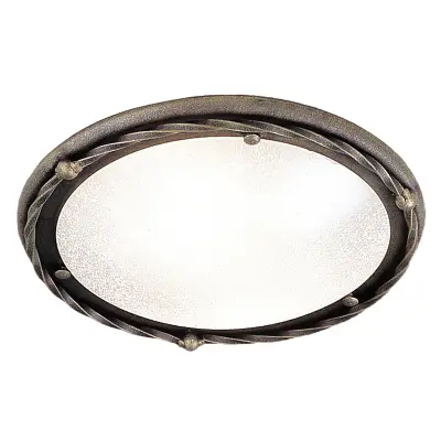 Elstead Pembroke Stropna svetilka z 1 lučjo, črna, zlata, E27