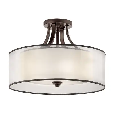 Elstead Lacey 4 delno vgradna svetilka, Mission Bronze, E27