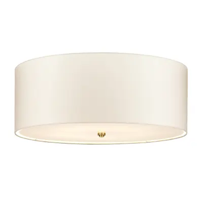 Elstead Lightbox Stropna svetilka Fletcher 26" s končno obdelavo iz starane medenine