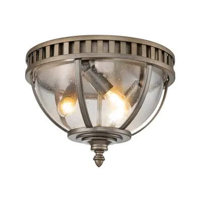 Elstead Kichler Halleron Zunanja dekorativna, vgradna, polirana bronasta, IP44