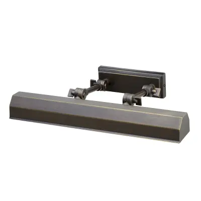 Elstead Chawton Stenska svetilka za sliko z 2 lučmi, bronasta, E14