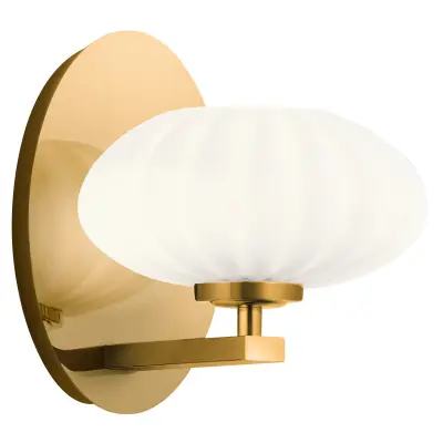 Quintiesse Kichler Pim Stenska svetilka Fox Gold, 3000K, IP44