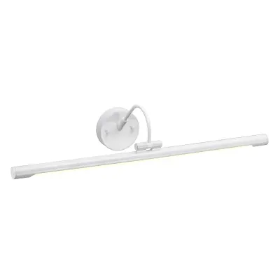 Elstead Alton LED stenska svetilka z 1 veliko sliko, bela