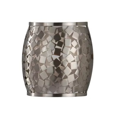 Elstead Zara Notranja stenska svetilka z 1 lučjo, brušeno jeklo, E14