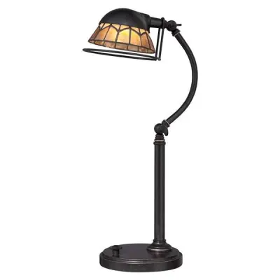 Elstead LED namizna svetilka s 7 lučmi, Imperial Bronze