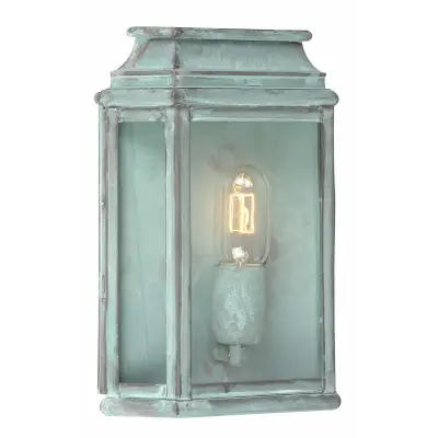 Elstead St Martins 1 zunanja stenska svetilka Verdigris IP44, E27