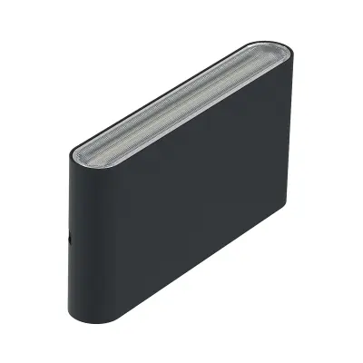 Elstead Jens Zunanja moderna stenska svetilka črne barve, 3000 - 5700K, IP65