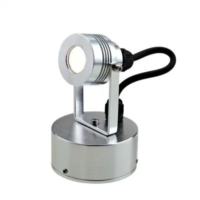 Elstead Elite Integrirana zunanja majhna stenska svetilka LED, eloksiran aluminij, IP54