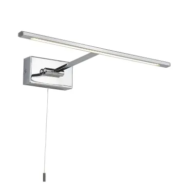Searchlight Picture Lights LED stenska svetilka s 7 lučmi, nastavljiva, kromirana