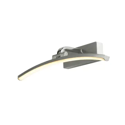 Searchlight Santorini 40 cm svetloba za sliko, satenasto srebrna, polirani krom