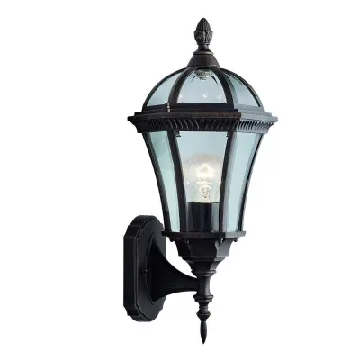 Searchlight Capri Zunanja stenska svetilka z 1 lučjo, rjasto rjava, IP44, E27