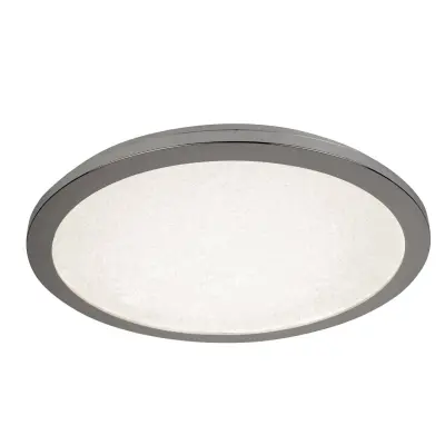 Searchlight Flush Vgrajena LED svetilka z 1 lučjo za kopalnico, kromirana, bela IP44