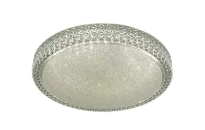 Searchlight Flush Vgrajena LED stropna svetilka z 1 lučko, bela