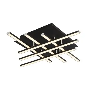 Searchlight Matrix Vgradna LED vgradna svetilka s 6 lučmi, črna