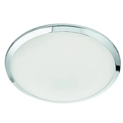 Searchlight Bathroom Flush LED stropna kopalniška svetilka krom IP44