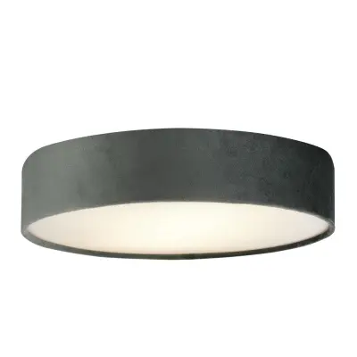 Searchlight Drum Pleat 3 Svetlo žametno rdečilo, siv odtenek