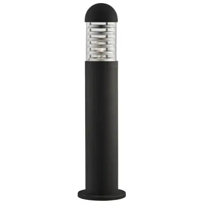 Searchlight Bronx 1 Zunanji stebriček za svetilko, črne barve, IP65, E27