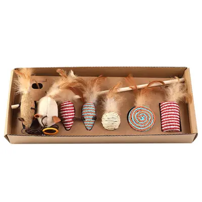 Mačja Deska Za Praskanje Predstavlja Mačjo Igračo Cat Stick Set