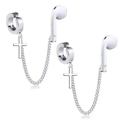 Kavelj za pašček za uhane proti izgubi za slušalke AirPods, dodatki za brezžične slušalke