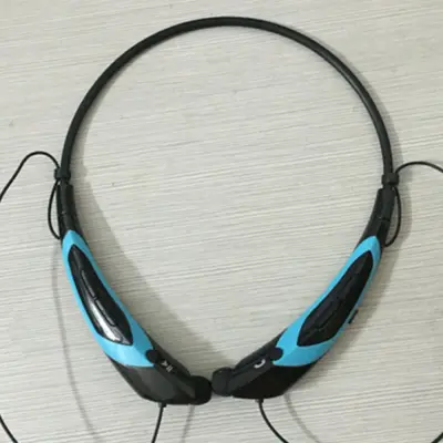 Slušalke Bluetooth 4.0 z ovratnim trakom, zložljive slušalke, odporne proti znojenju, mikrofon