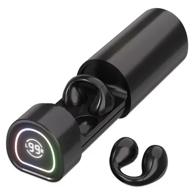 Slušalke Open Ear Bluetooth 5.3, športne slušalke z mikrofonom