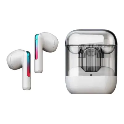 Slušalke Bluetooth 5.2, etui za polnjenje z gumbi, močan zvok, v ušesu