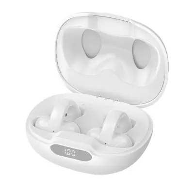 Brezžične slušalke Bluetooth Ear Clip, zasnova z odprtim ušesom za kostno prevodnost